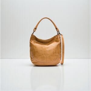 FRYE Melissa Hobo Leather Bag Dusty Rose Timeless Quality Everyday Travel Work